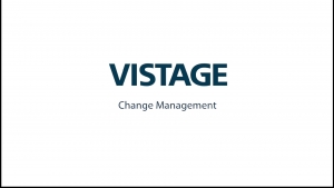 Vistage Advantage: Change Management